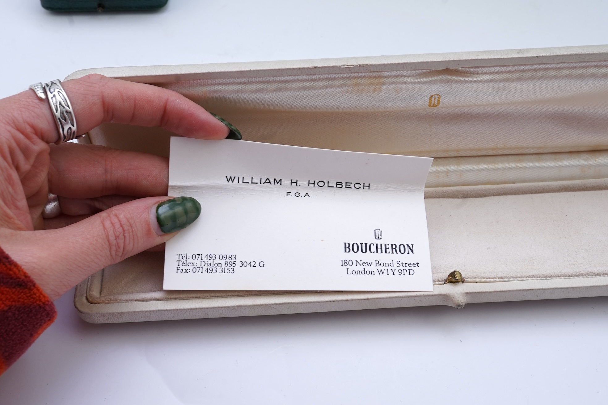 Boucheron, two jewellery cases